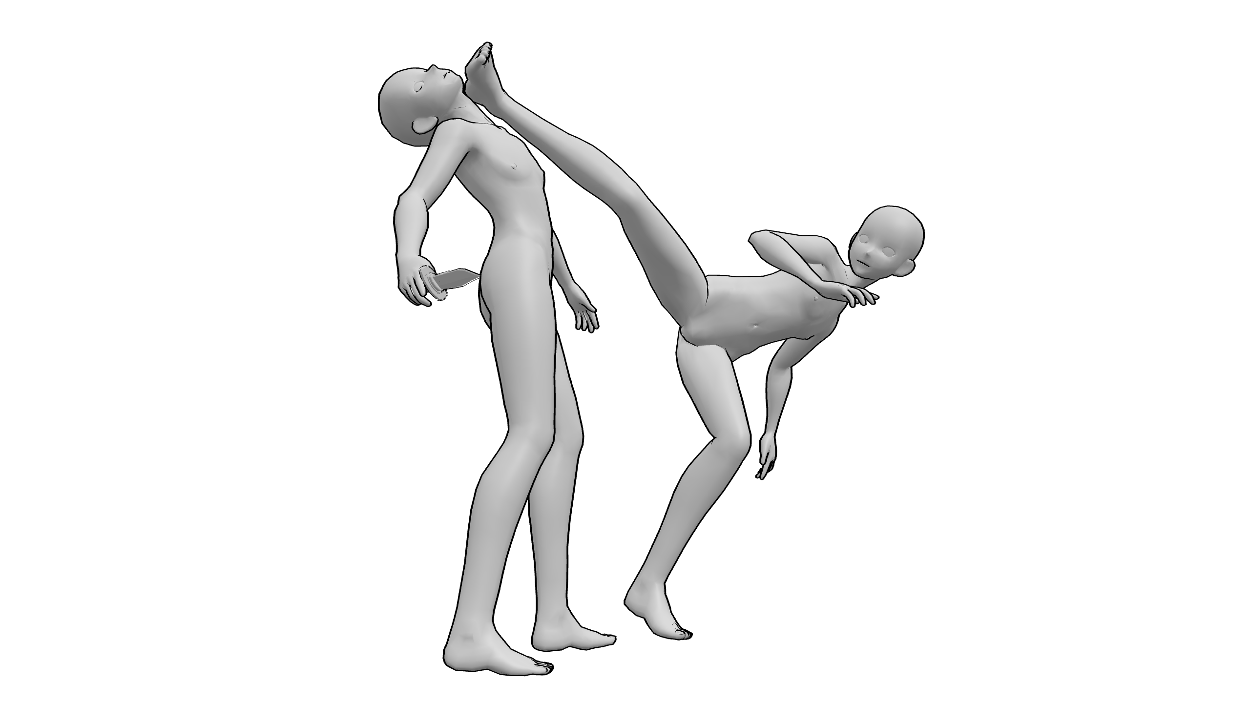 高抬腿踢击