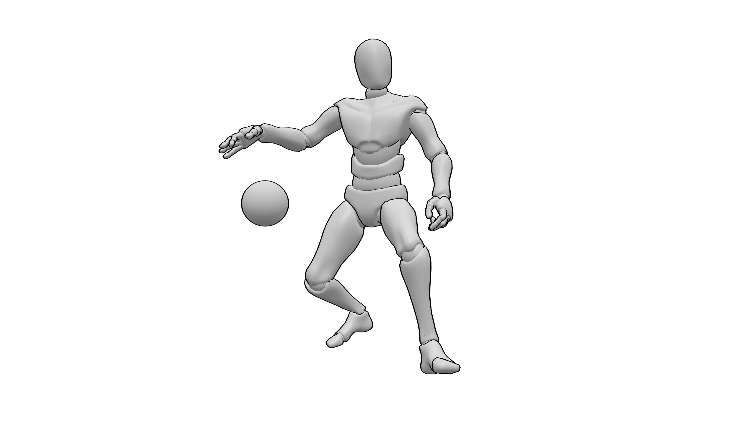 接球准备姿势