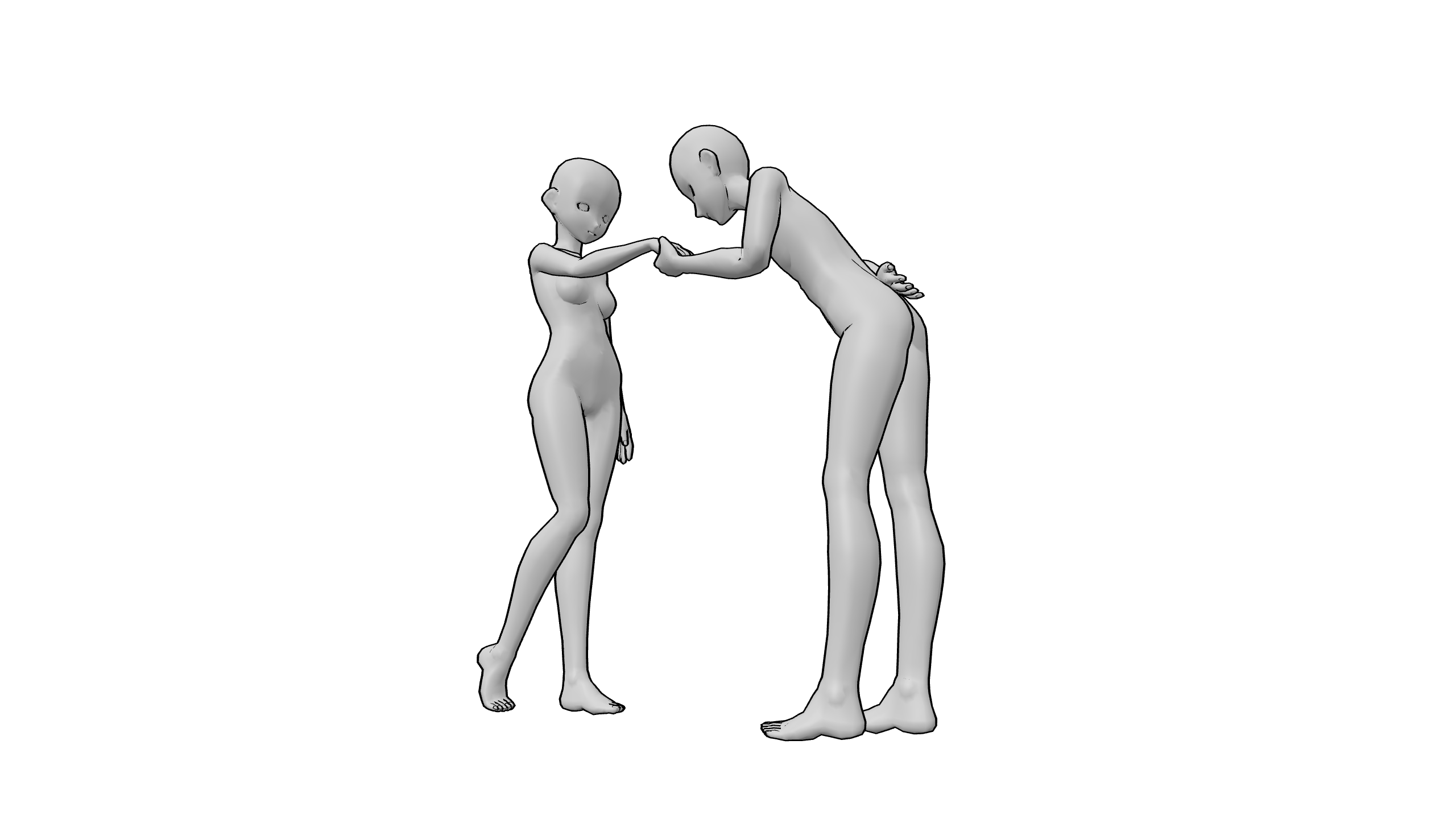 绅士吻手礼