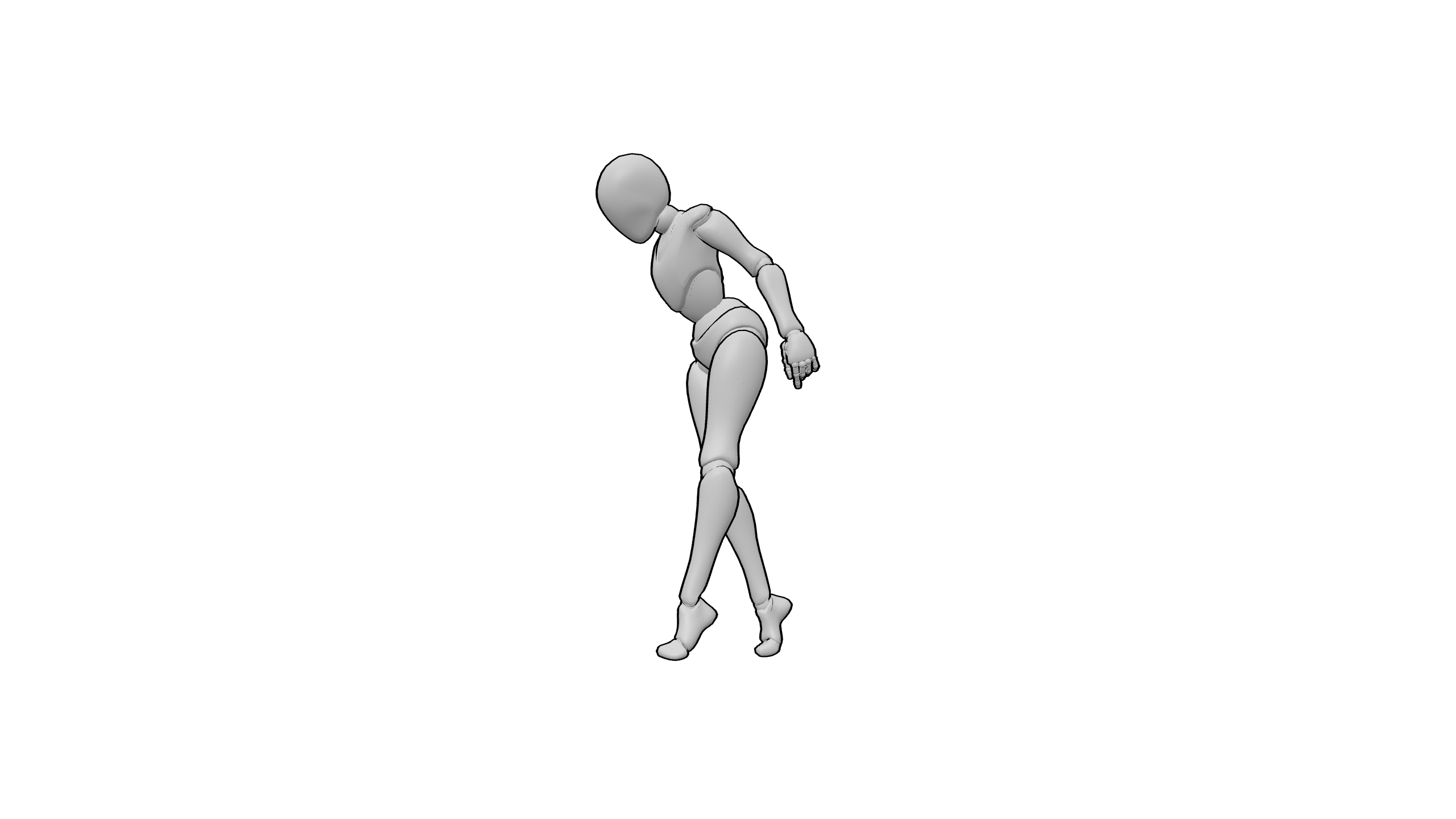 踉跄跌倒